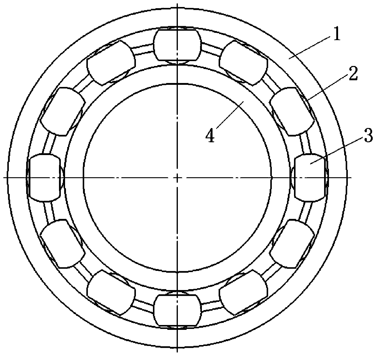 Bearing bush with functionally graded bionic texture as well as preparation method and water-lubricated bearing thereof