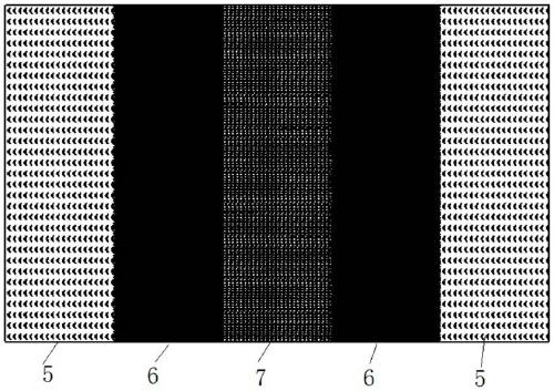 Bearing bush with functionally graded bionic texture as well as preparation method and water-lubricated bearing thereof