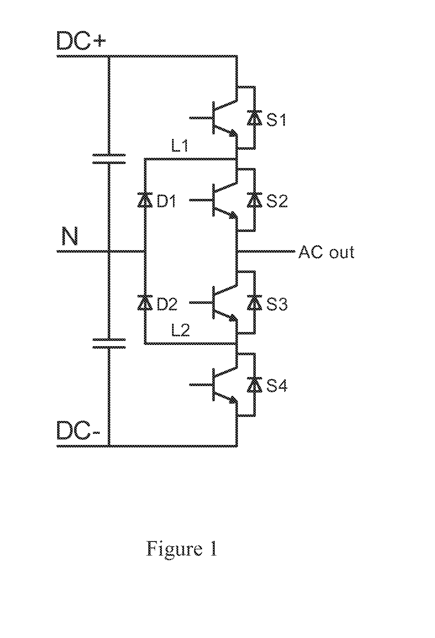 Three-level converter