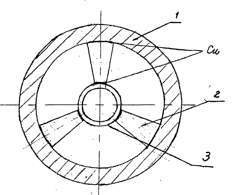 Improved heat-shrinking clamping method for slow-wave system of helical traveling wave tube