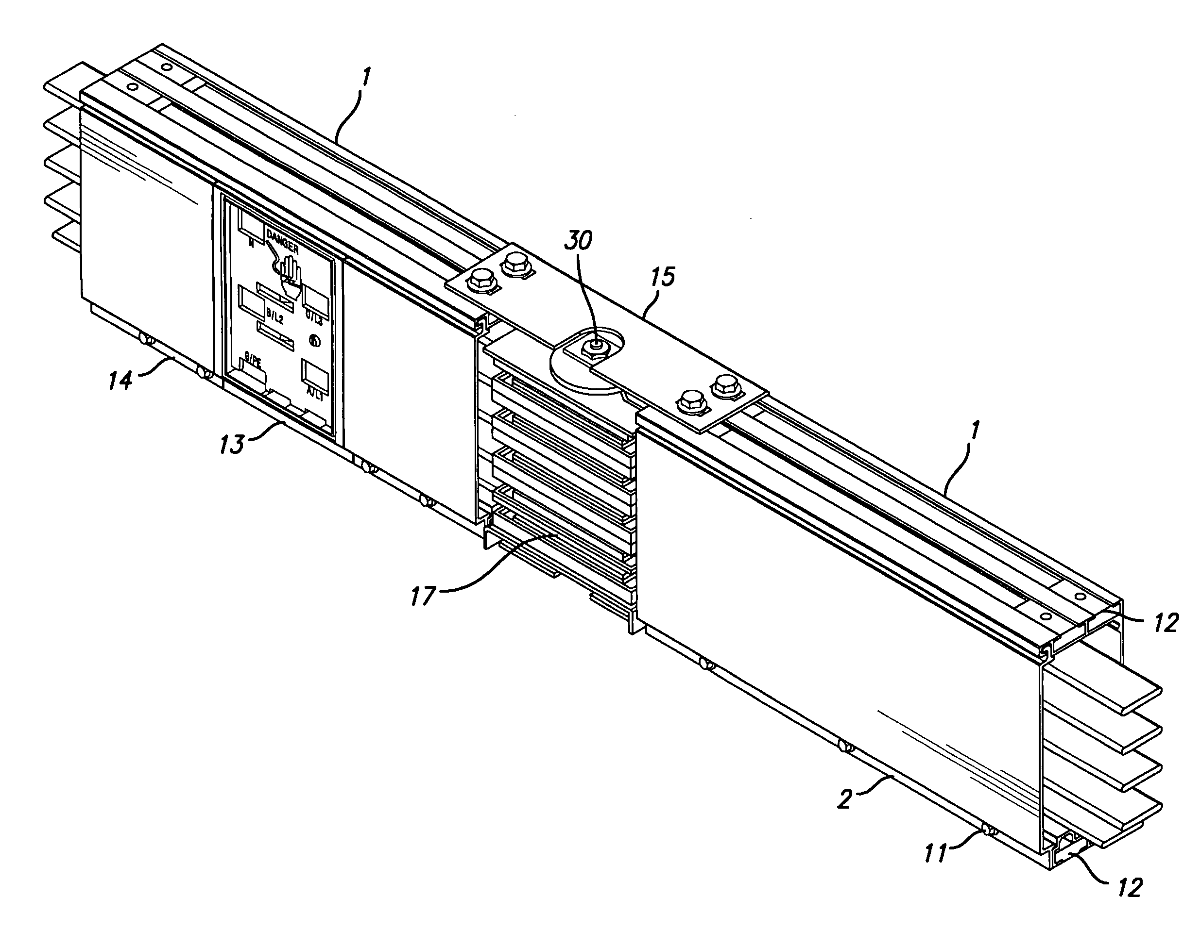 Hinged busway