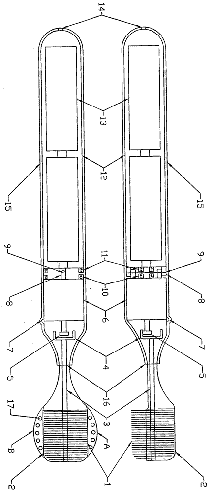 Rechargeable electric toothbrush capable of automatically implementing forward brushing