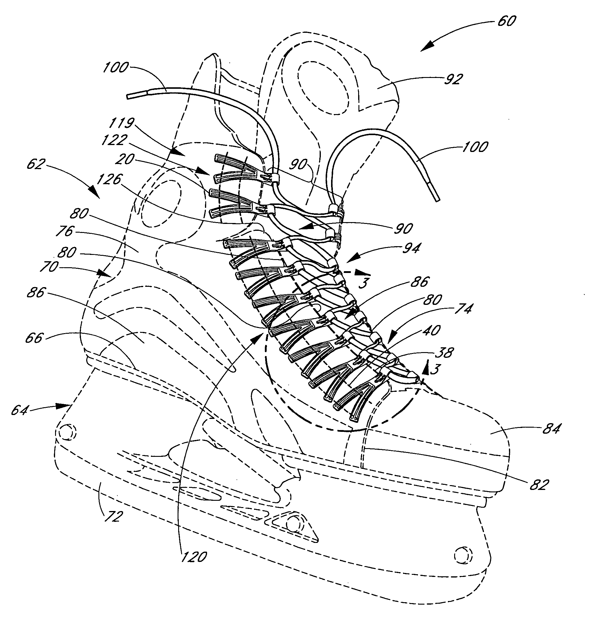 Footwear closure system