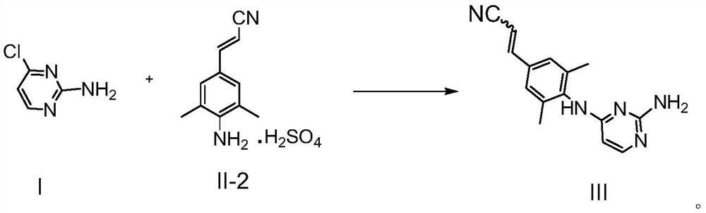 Intermediate for synthesizing rilpivirine, synthesis method thereof and synthesis method of rilpivirine