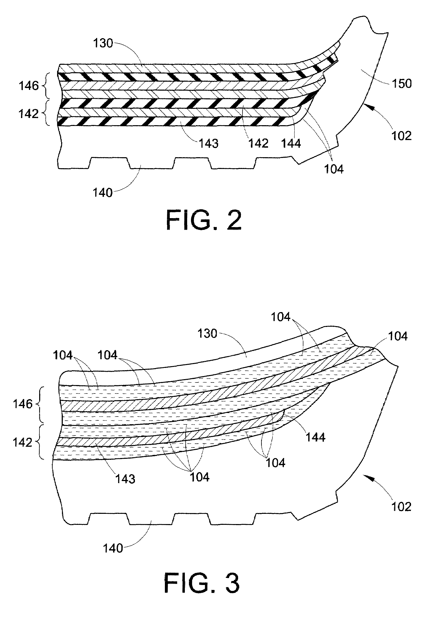 Elastomeric article with wireless micro and nano sensor system