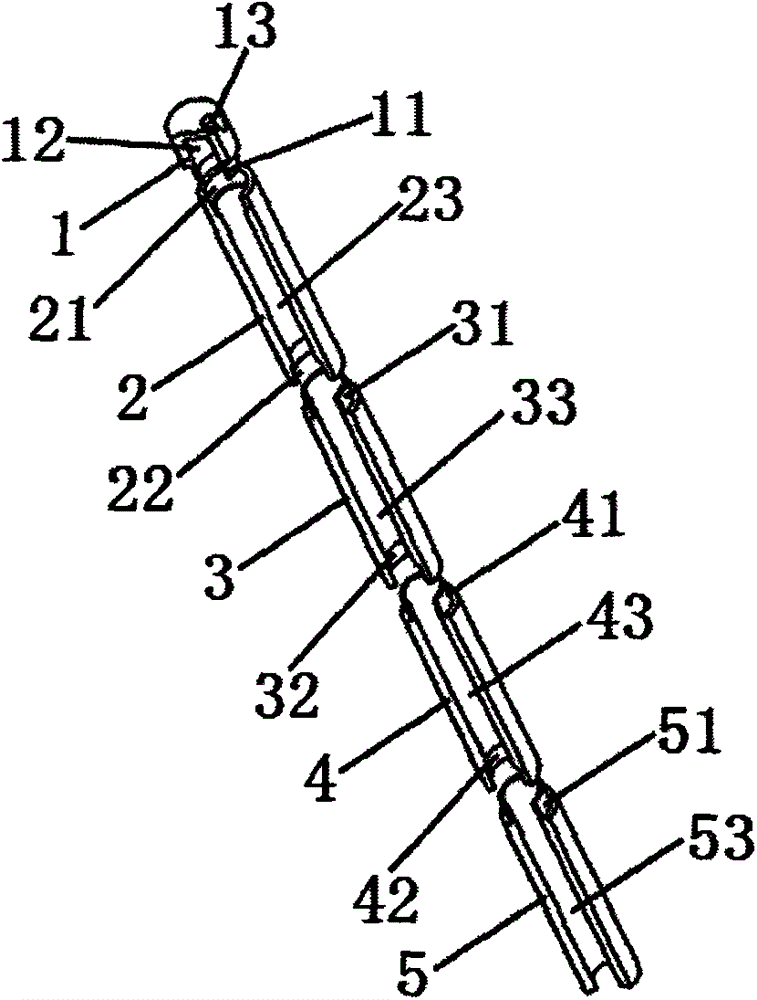 Portable vertical bamboo flute