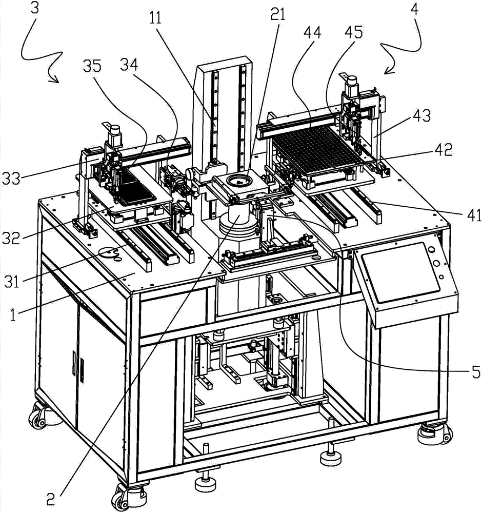 Automatic true circle detection and classified storage device for optical lens