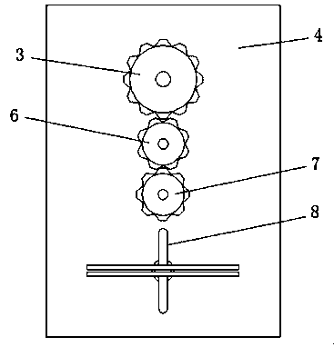 Automatic washing machine sheet metal production device