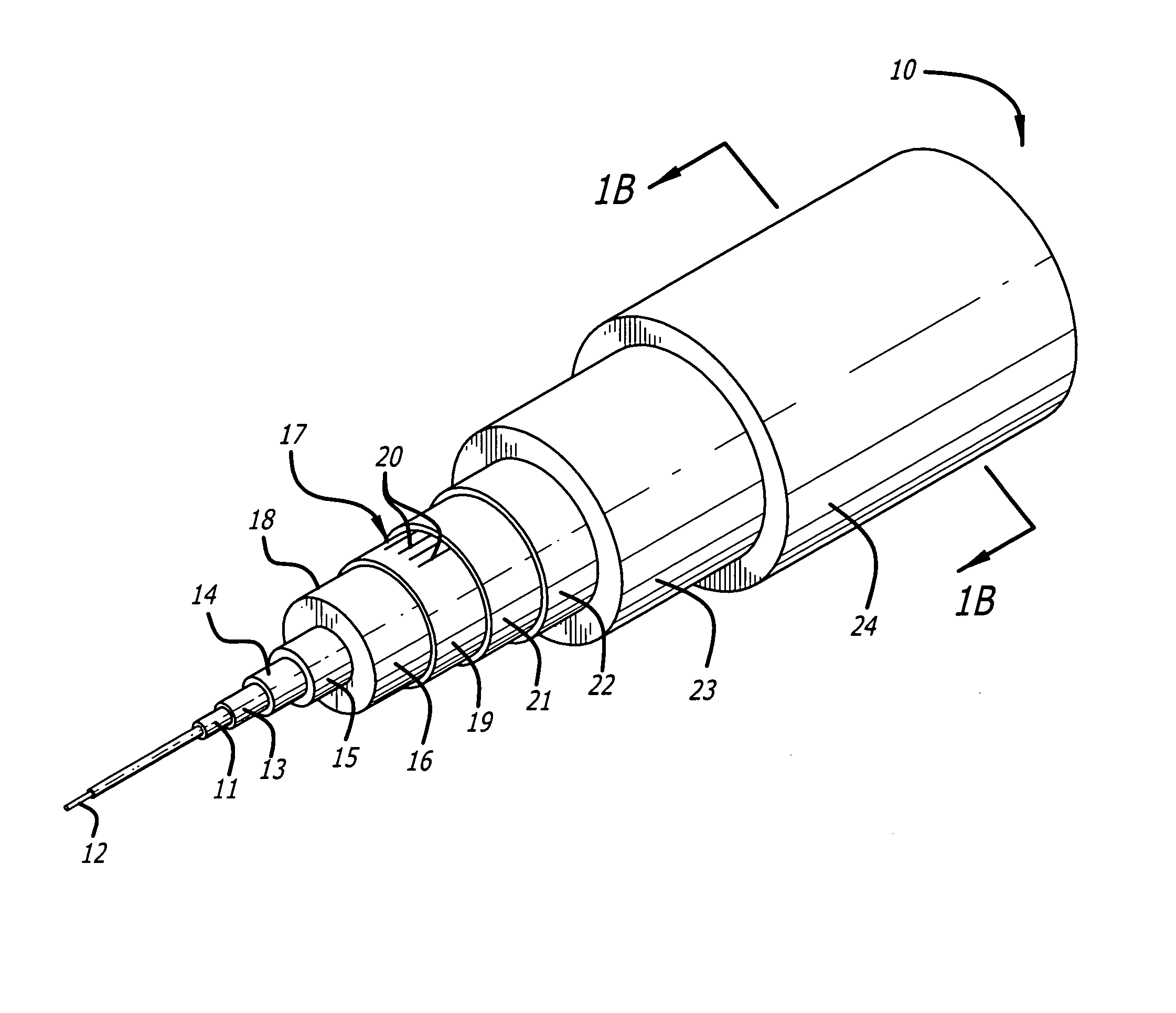 Rugged fiber optic array