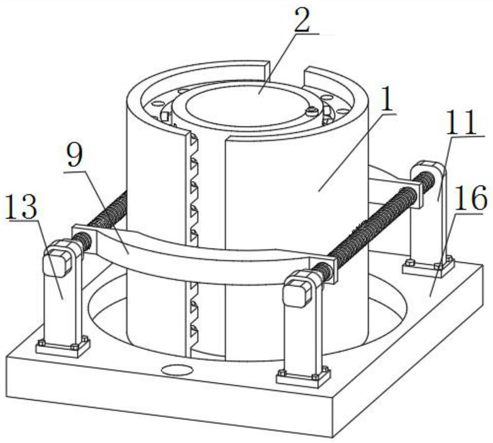 Double-wall corrugated pipe preparation mold wide in application range and corrugated pipe preparation method