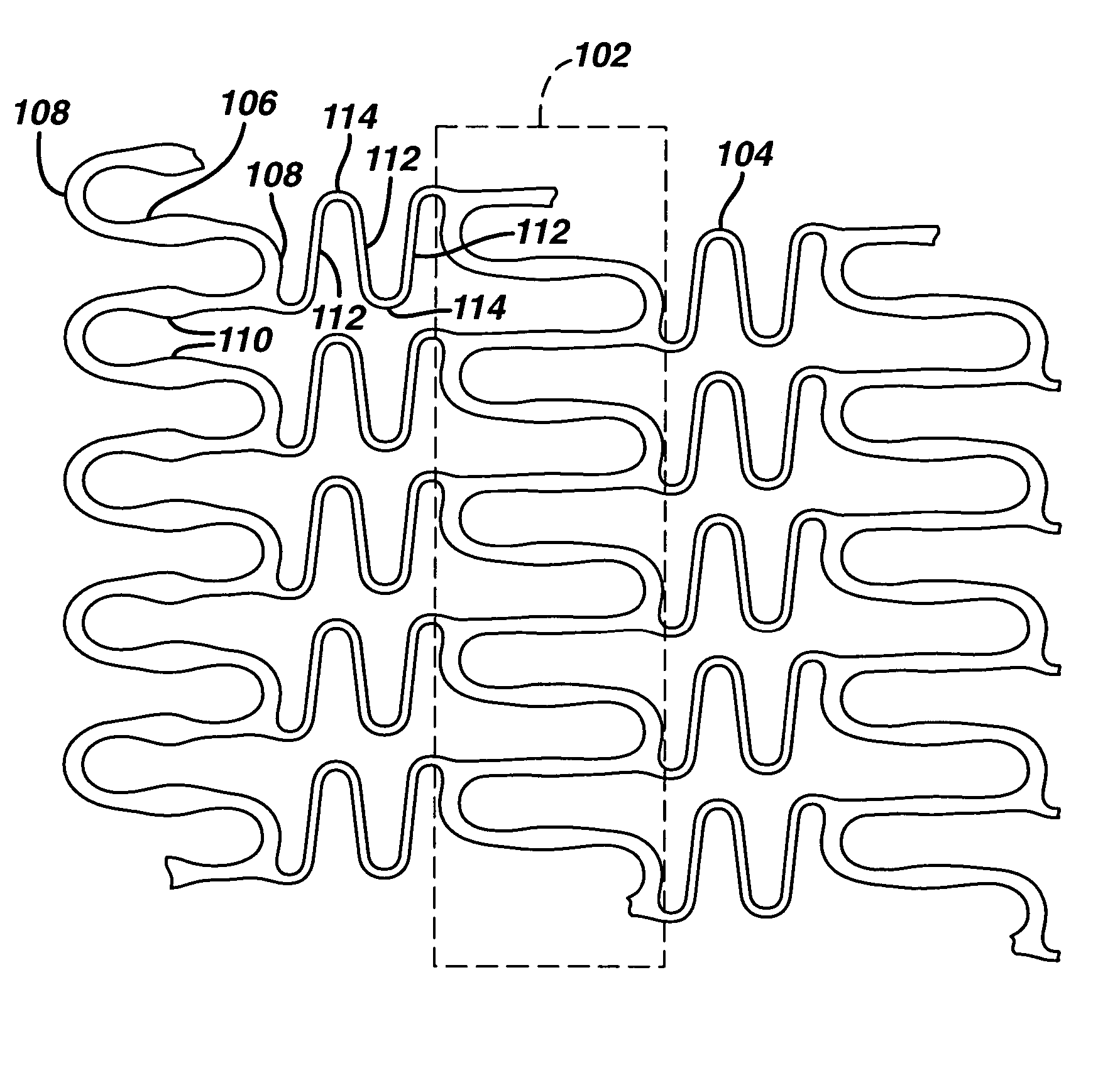 Material for high strength, controlled recoil stent