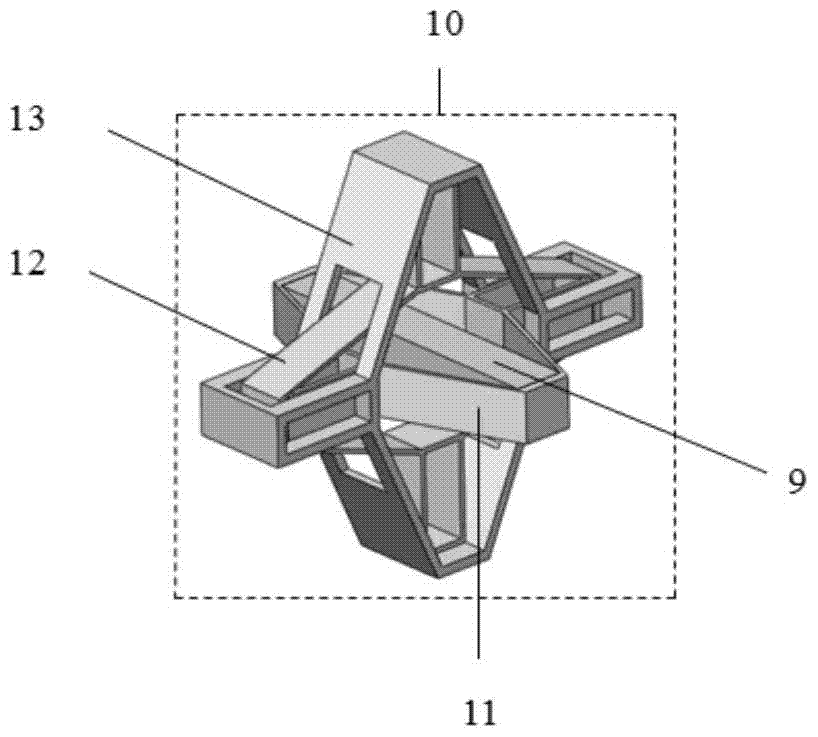 A magnetic-piezoelectric bidirectional stepping large displacement actuator and its actuating method