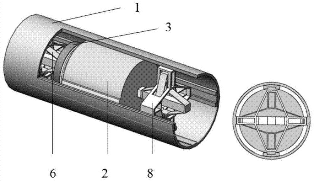 A magnetic-piezoelectric bidirectional stepping large displacement actuator and its actuating method