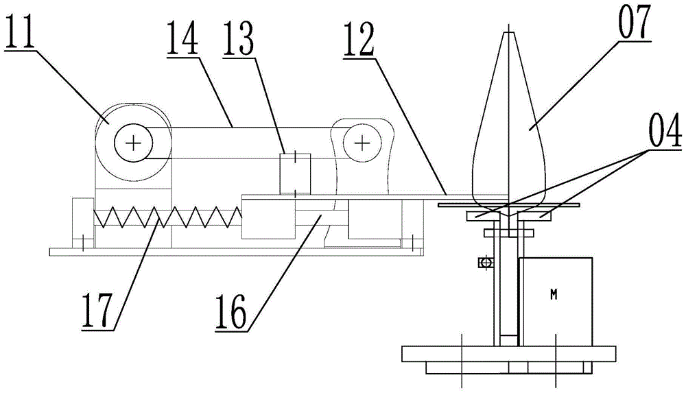 An automatic positioning and tail cutting method for synchronously extruding fresh corn cobs