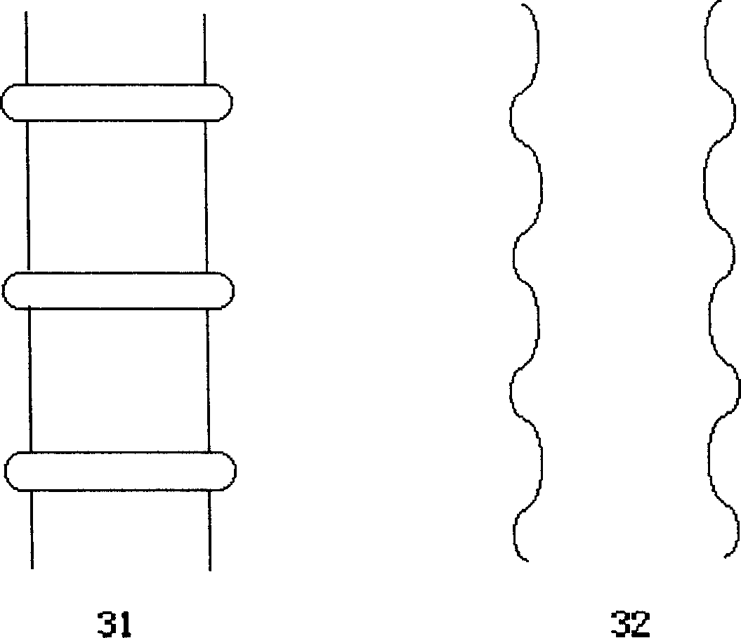 Biodegradable common bile duct built-in carriage and its making method