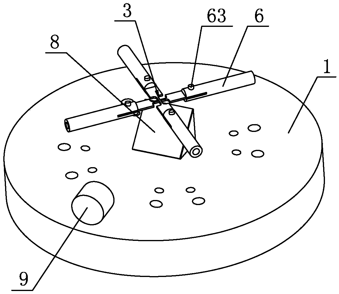 Drop hammer type dynamic biaxial extension test device