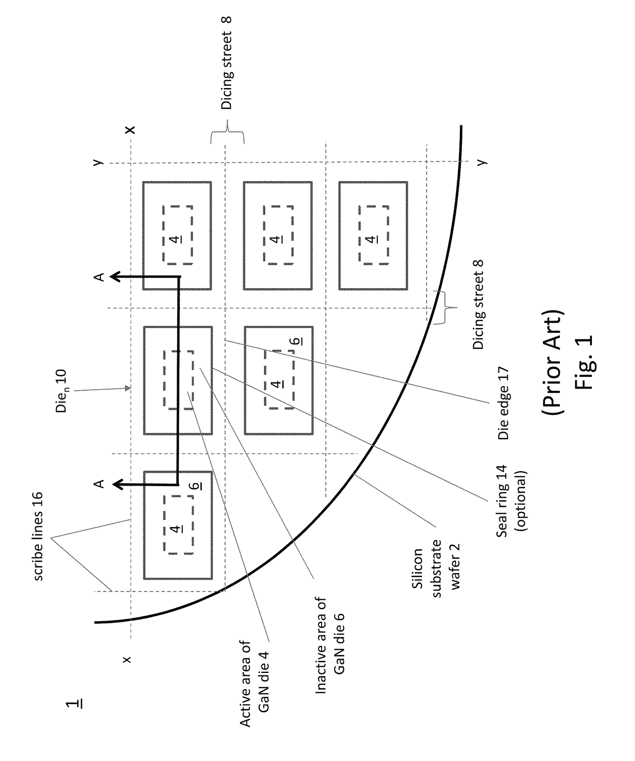 GaN-on-Si SEMICONDUCTOR DEVICE STRUCTURES FOR HIGH CURRENT/ HIGH VOLTAGE LATERAL GaN TRANSISTORS AND METHODS OF FABRICATION THEREOF