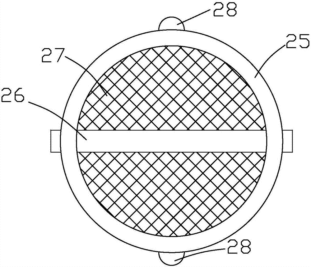 A drainage device and method for accelerating the drainage and consolidation speed of dredged silt