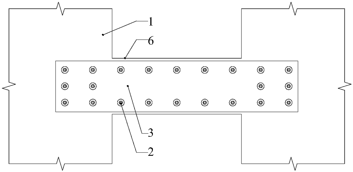 Reinforced concrete shear wall with anchor steel shearing-resistance reinforcing function and frame of reinforced concrete shear wall