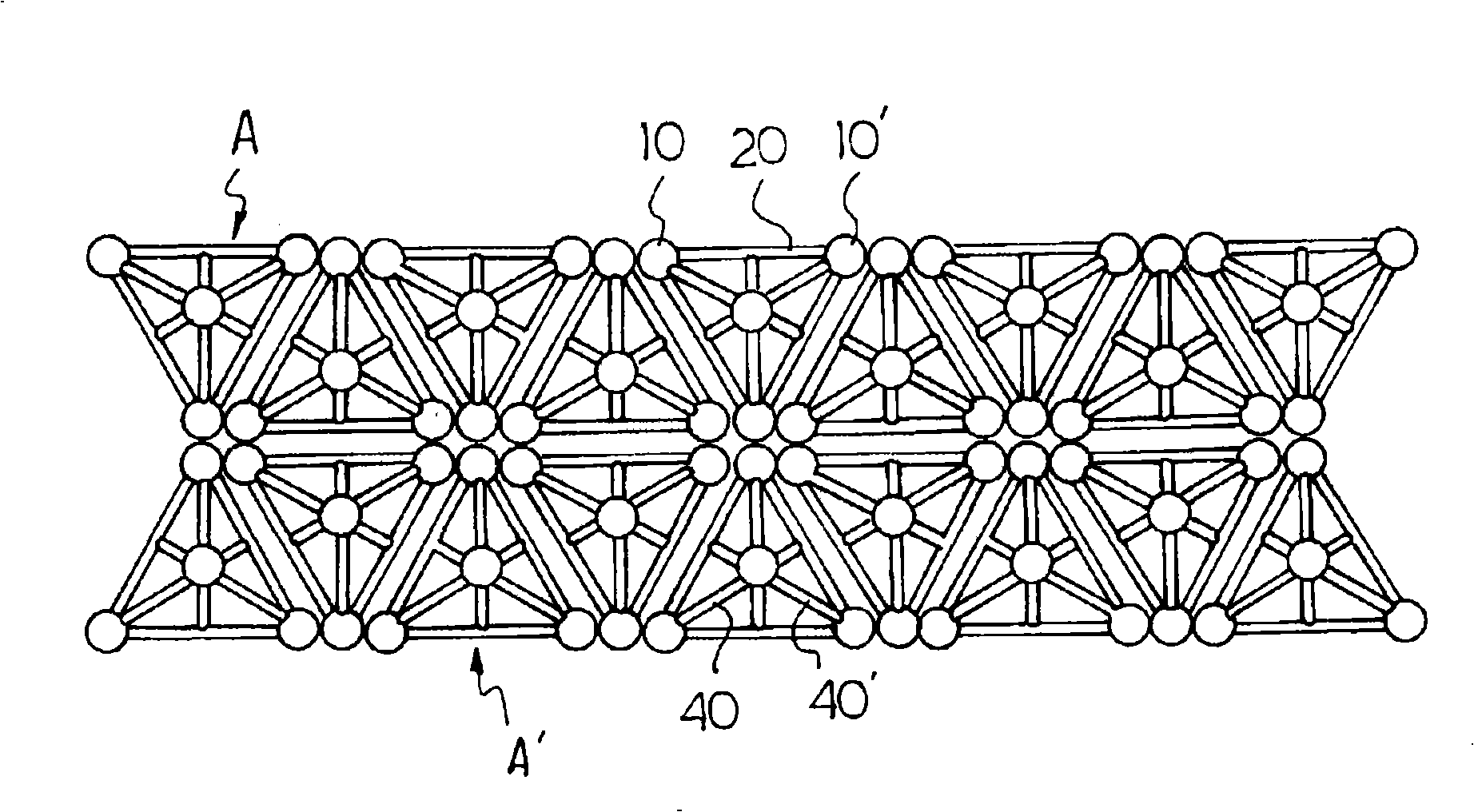 Triangular pyramid type ferroconcrete block for preventing the coastal erosion