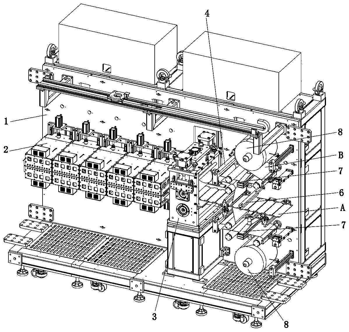 Pole piece and isolating membrane thermal compounding equipment