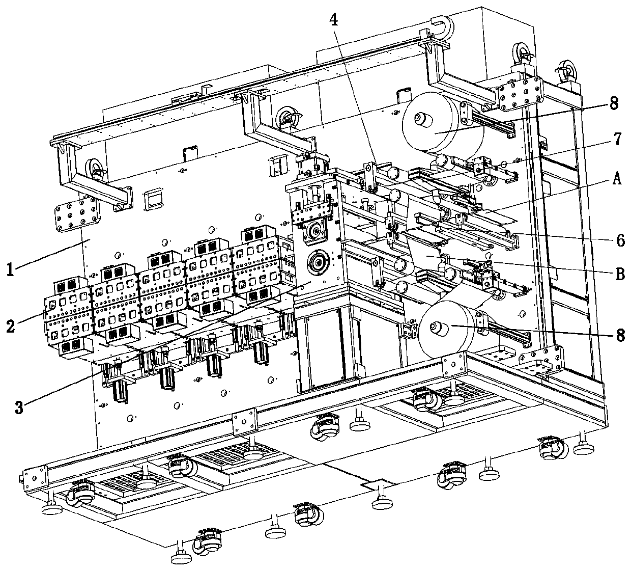 Pole piece and isolating membrane thermal compounding equipment