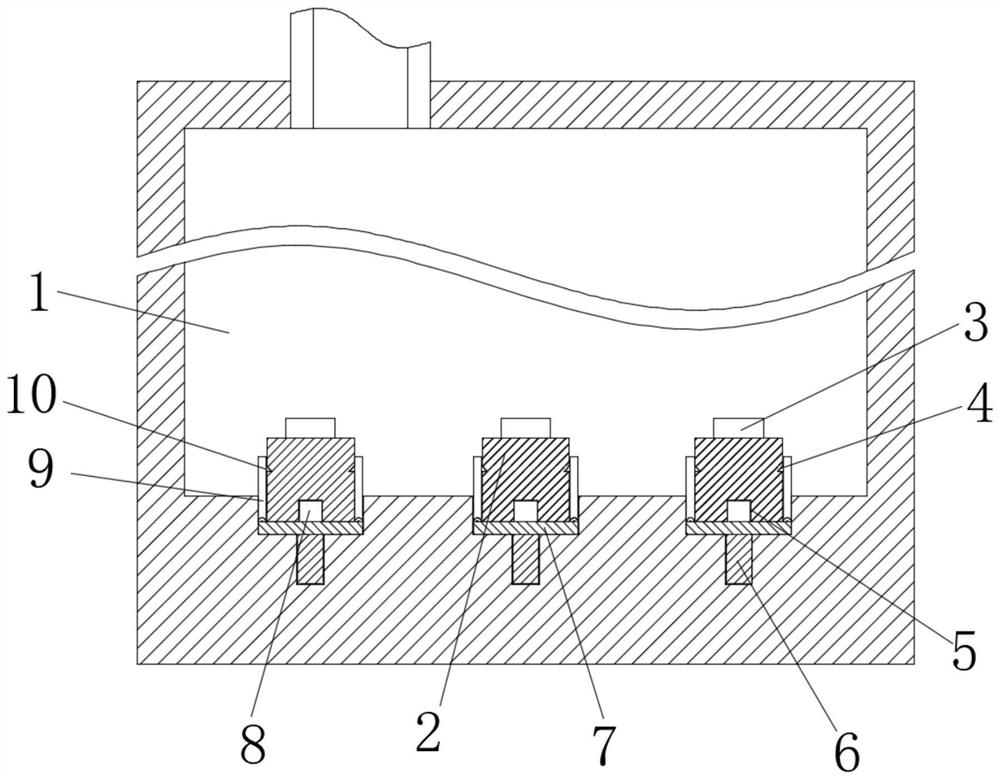 On-line pressure monitoring system for power oil-less equipment