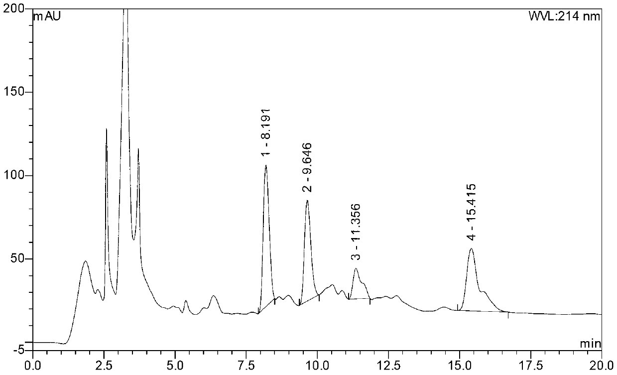 Angiotensin converting enzyme inhibitory peptide derived from bitter almond protein and preparation method thereof