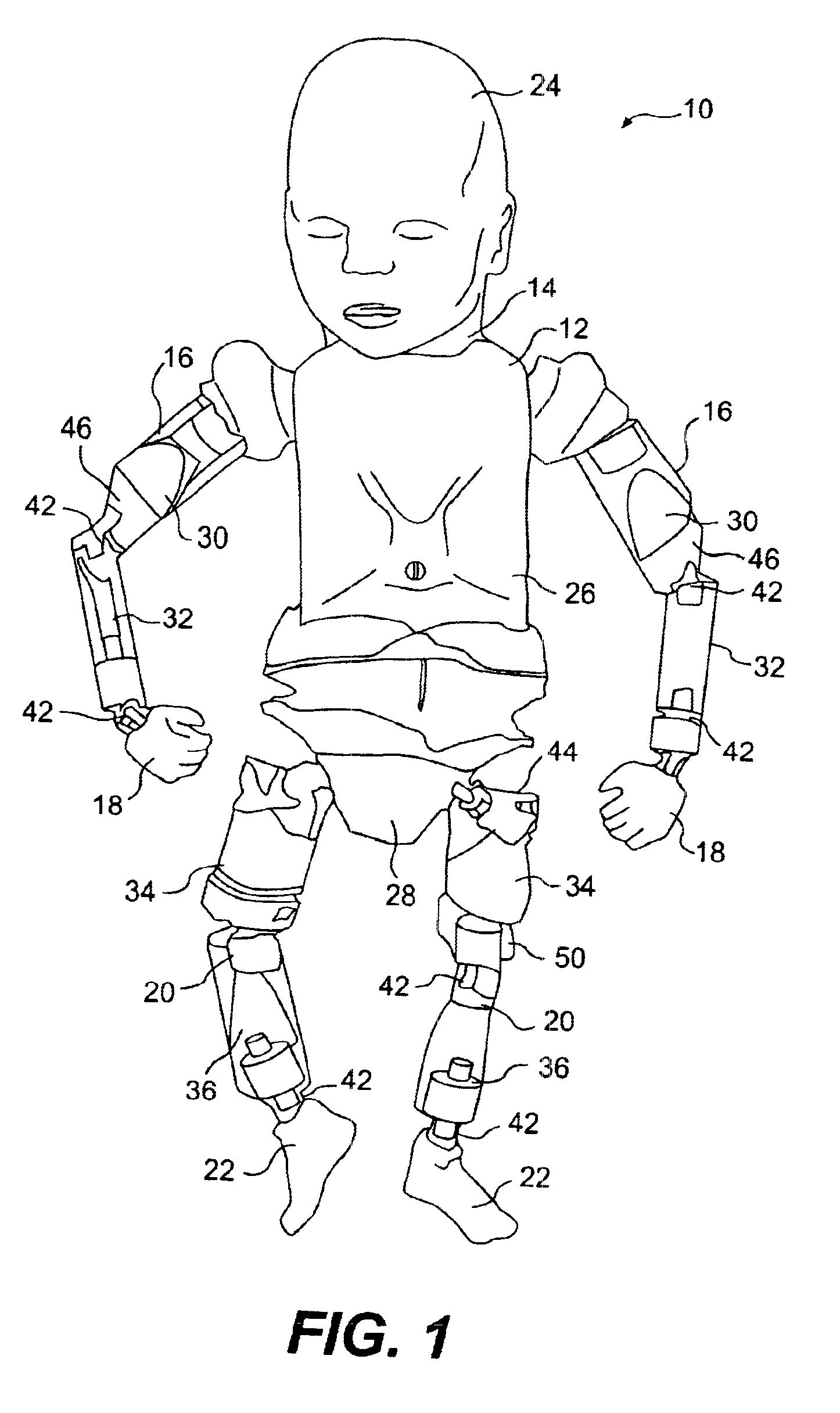 Manikin having a bio-simulating material and a method of making the same