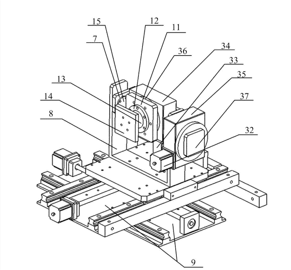 Six-dimensional sensor calibration device