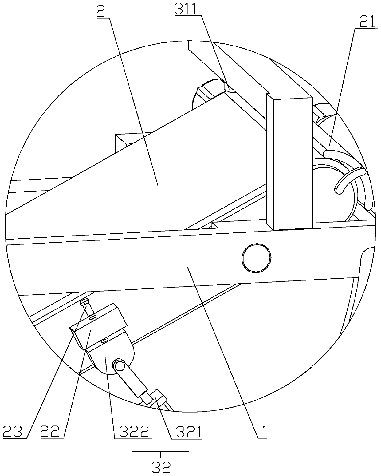 Screening device for sponge sand production