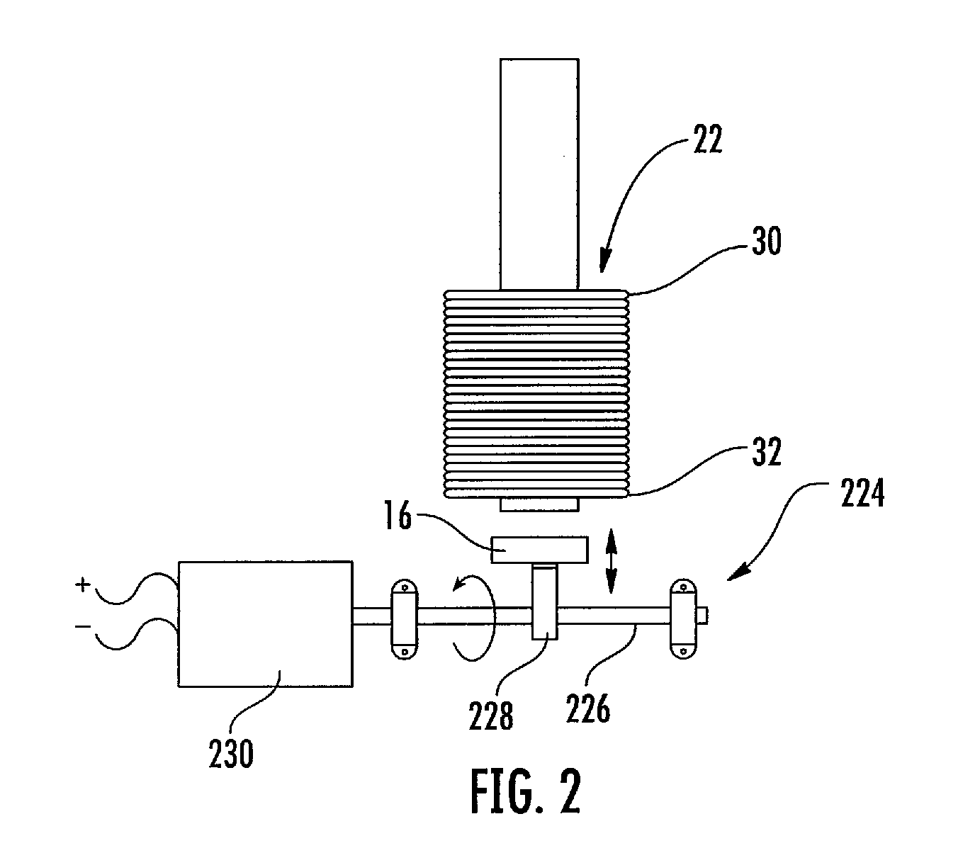 Device and Control System for Producing Electrical Power