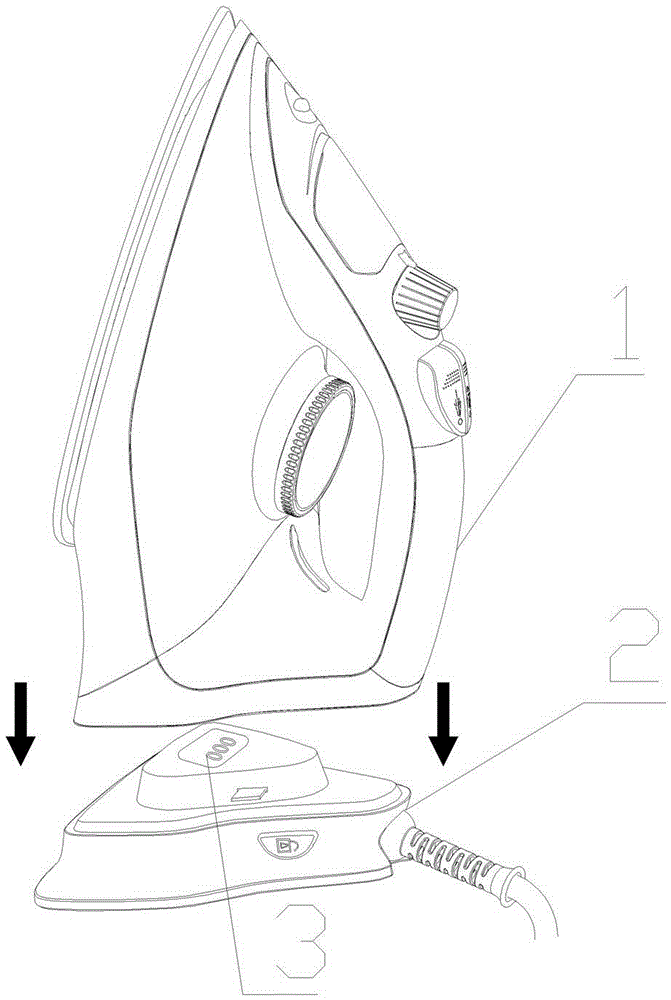 Dual-purpose electric iron