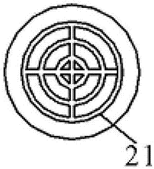 Strain type double-faced drainage squeezing instrument for pore water of ground