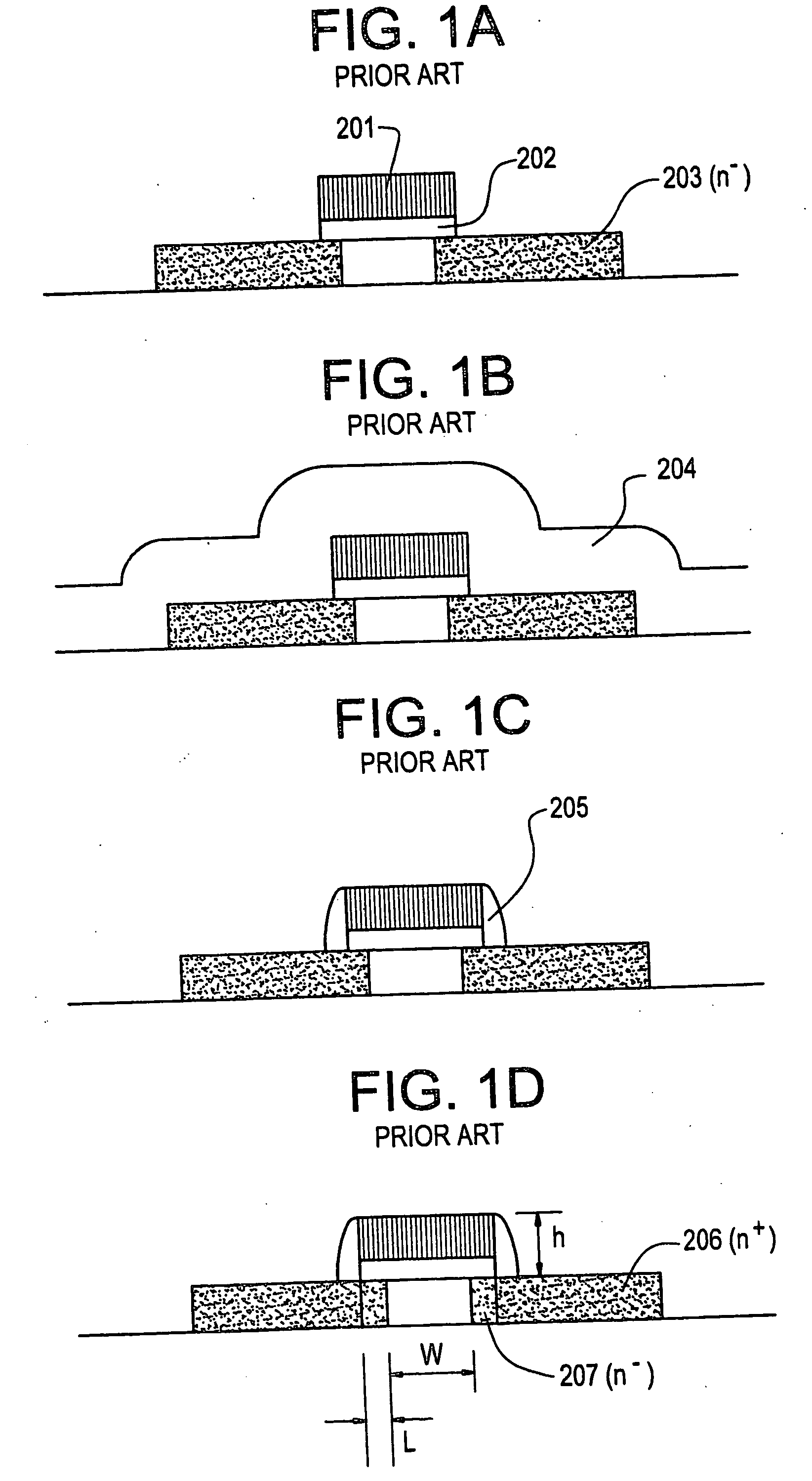 Insulated gate field effect semiconductor devices and method of manufacturing the same