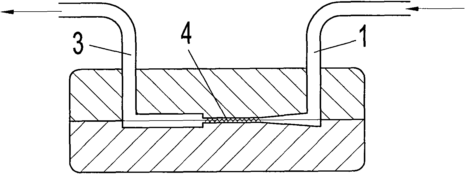 Method for preparing naphthalene sulphonic acid by sulfonating sulfur trioxide in microreactor