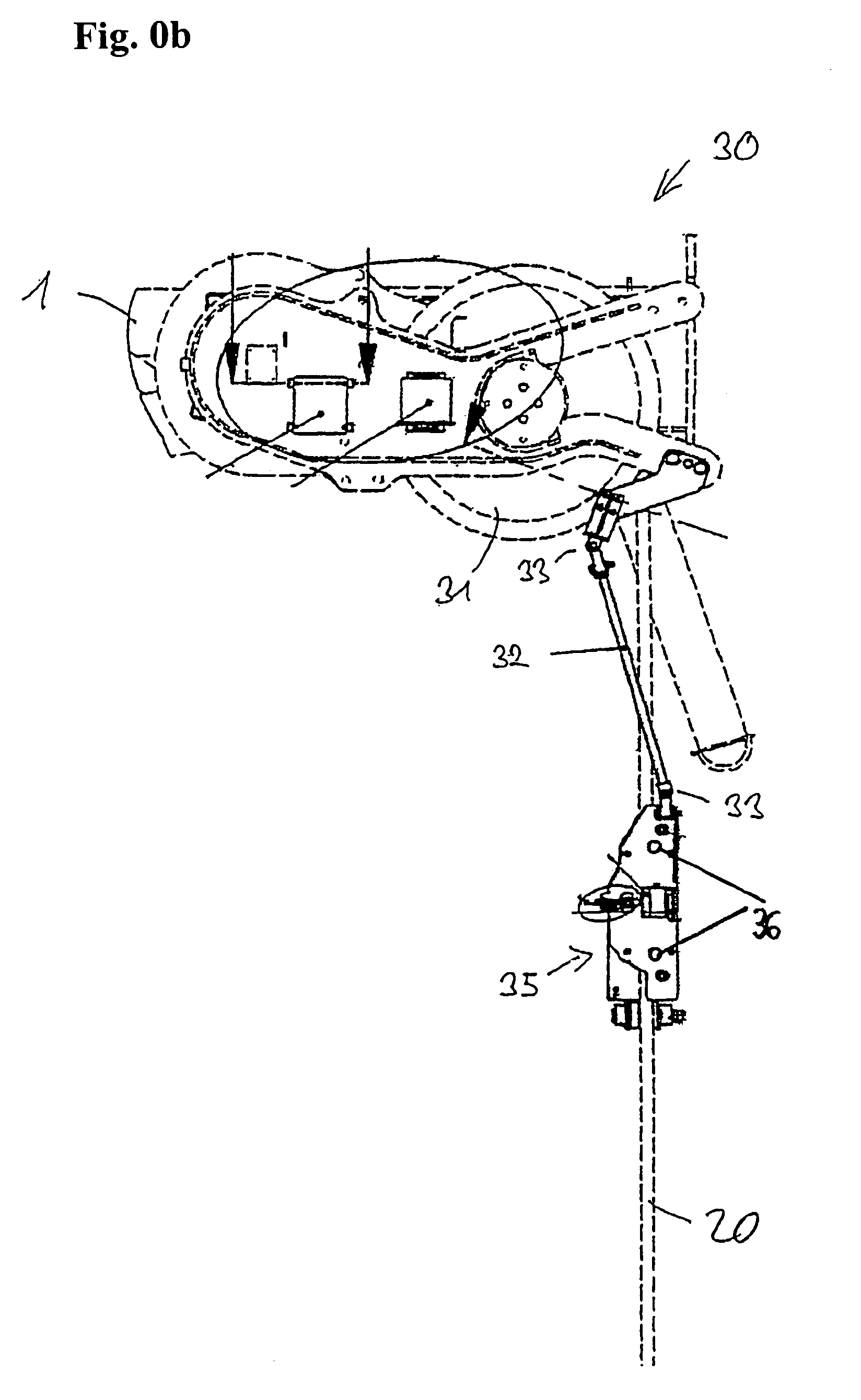 Crane control, crane and method