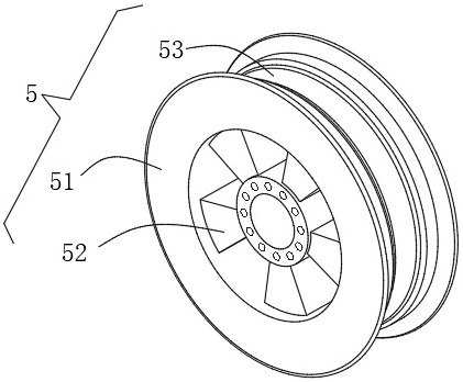 A double-girder cantilever crane with explosion-proof moving wheels