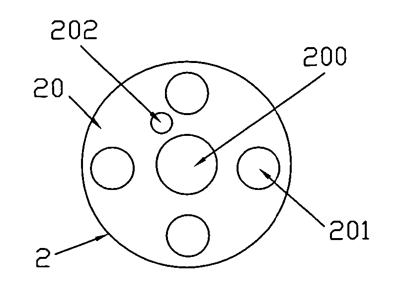 Angle adjustable shank for large-size umbrella