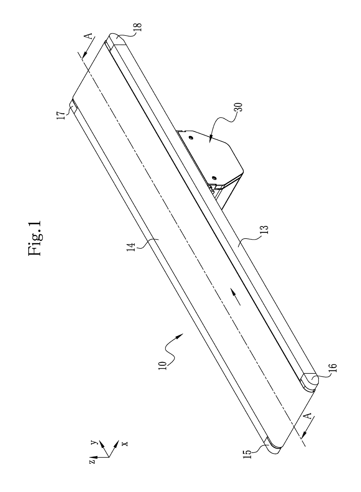 Drive device for belt conveyor device