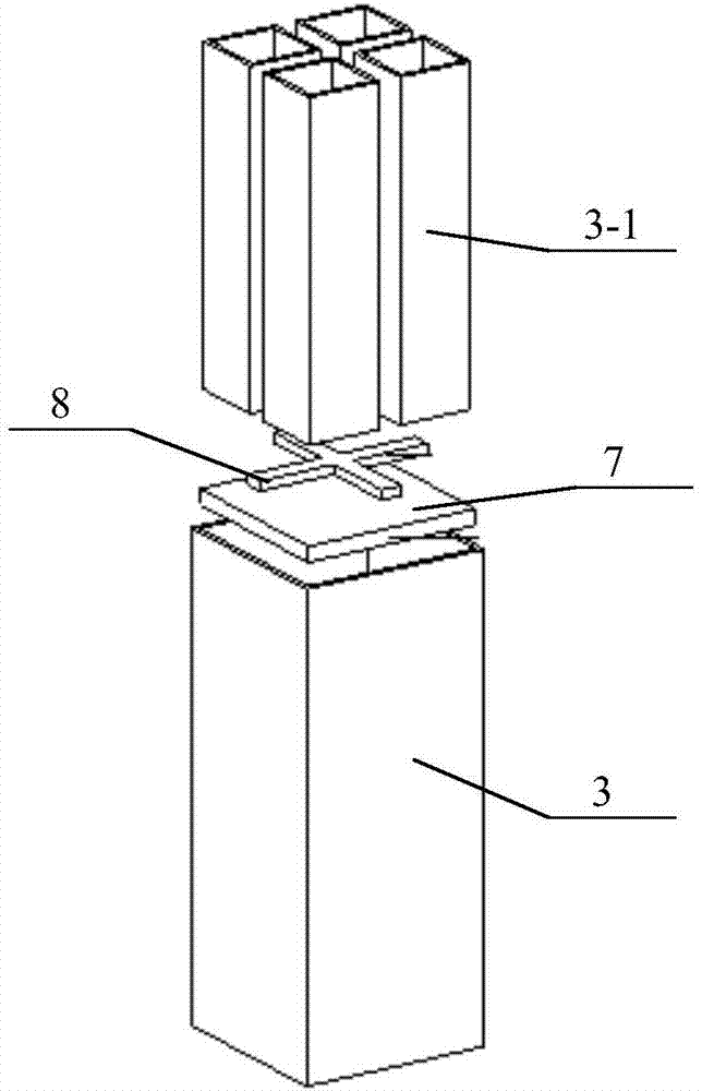 Prefabricated building main body structure