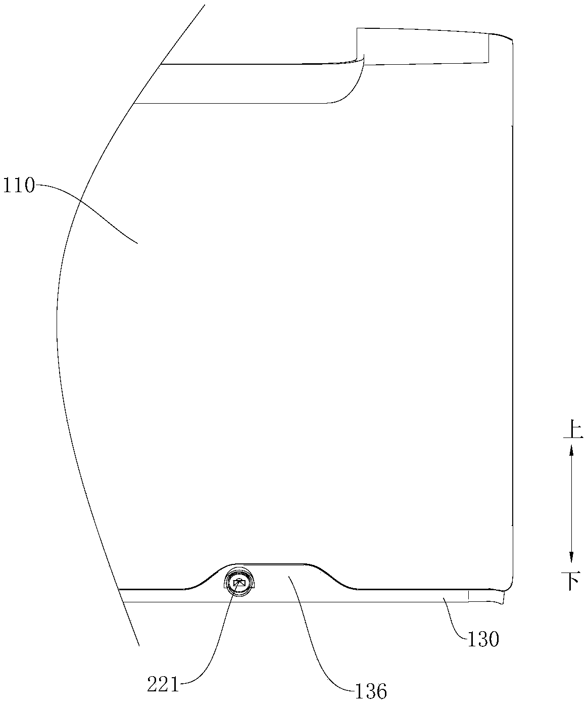 Shell assembly of air conditioner and air conditioner