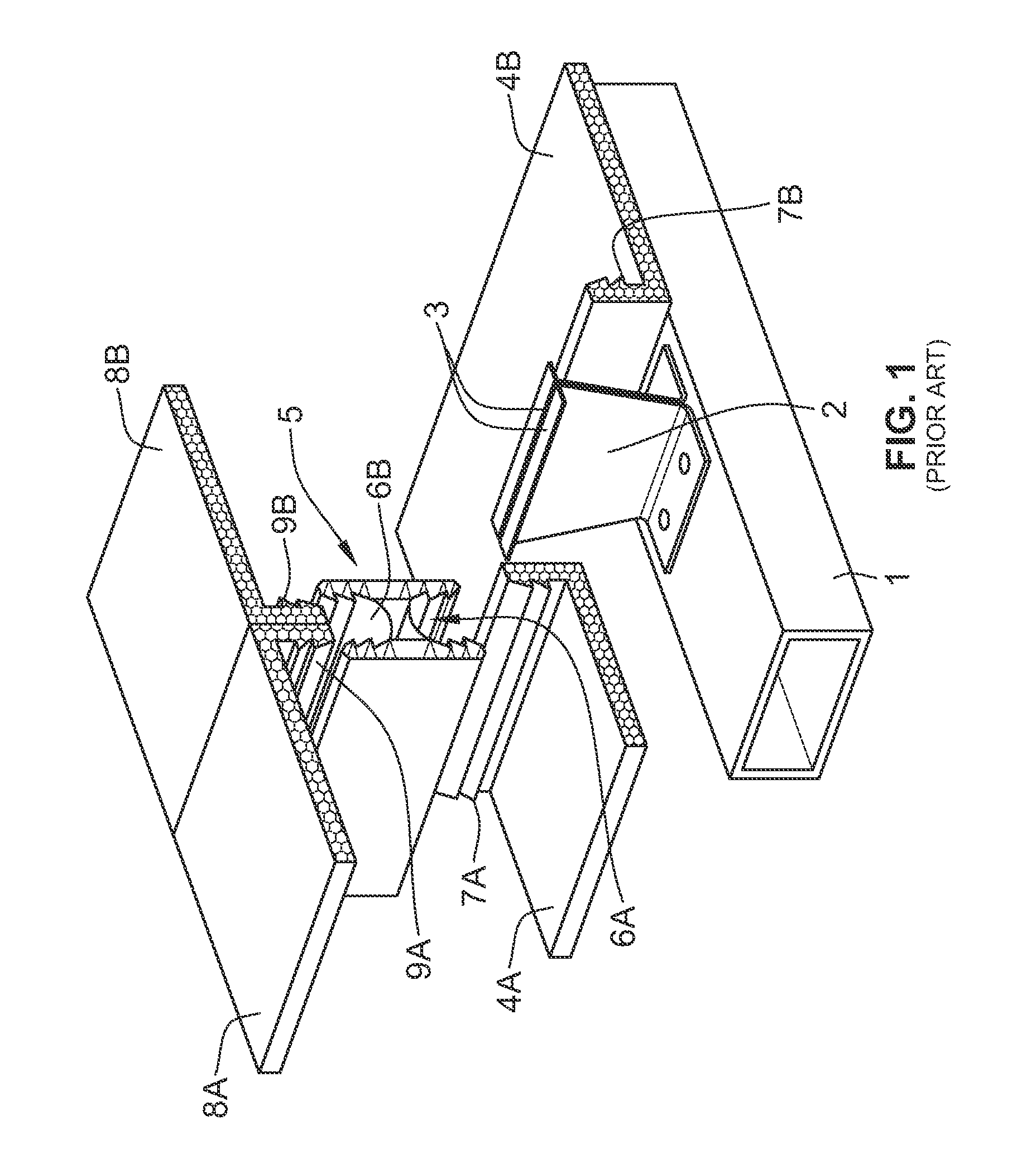 Dual glazing panel system