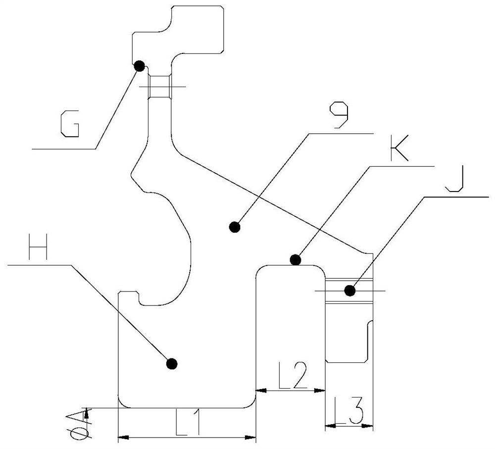 A Transition Structure with Stress Splitting Groove for Wheel Test