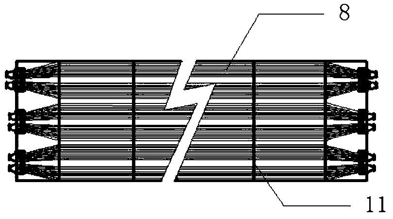 Dehumidification and emission reduction system and process of smoke of coal-fired power plant