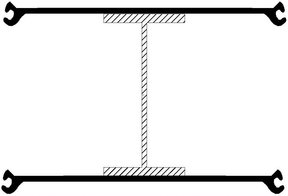 Lattice type combined steel sheet pile cemented soil composite pile and construction method thereof