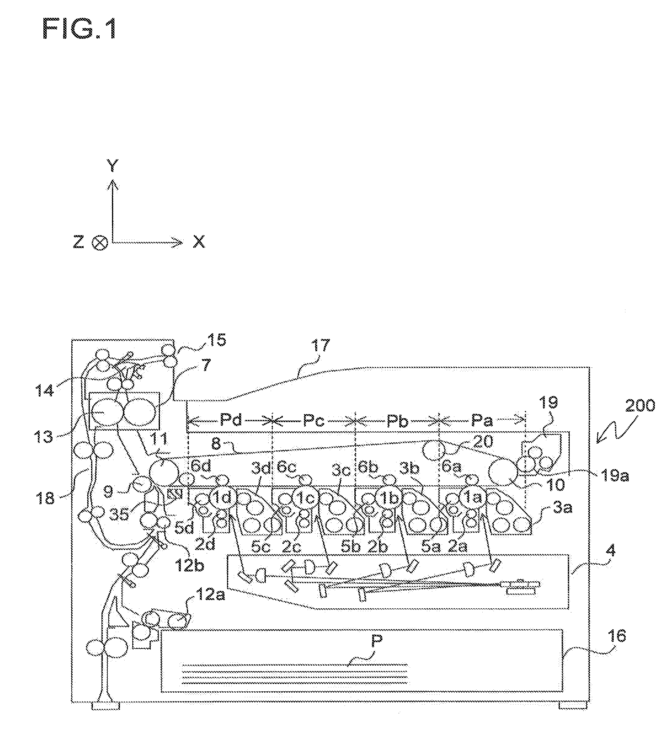 Process unit positioning device and image forming apparatus including the same