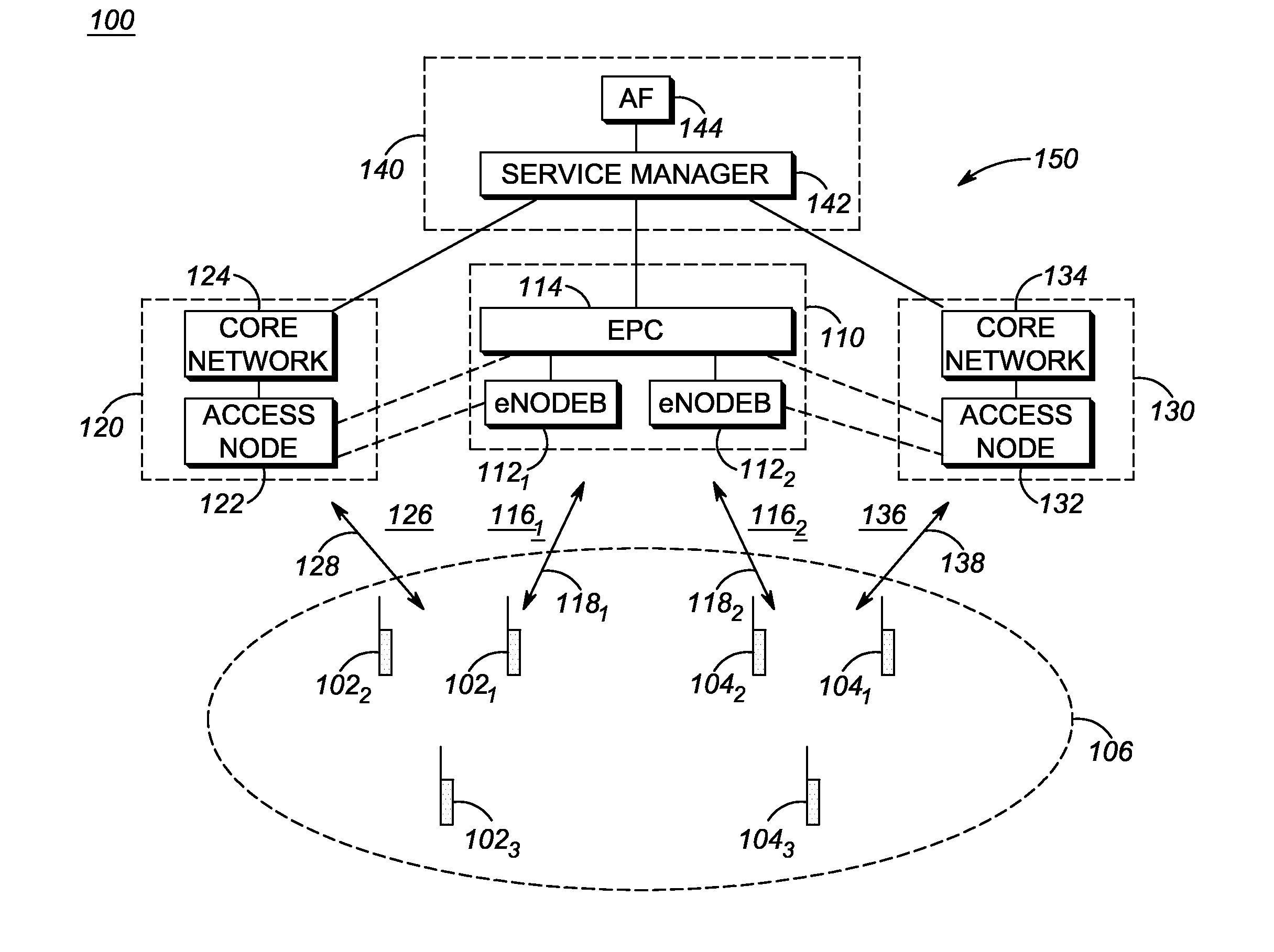 Method and apparatus for traffic offloading procedure management in a public safety communication system