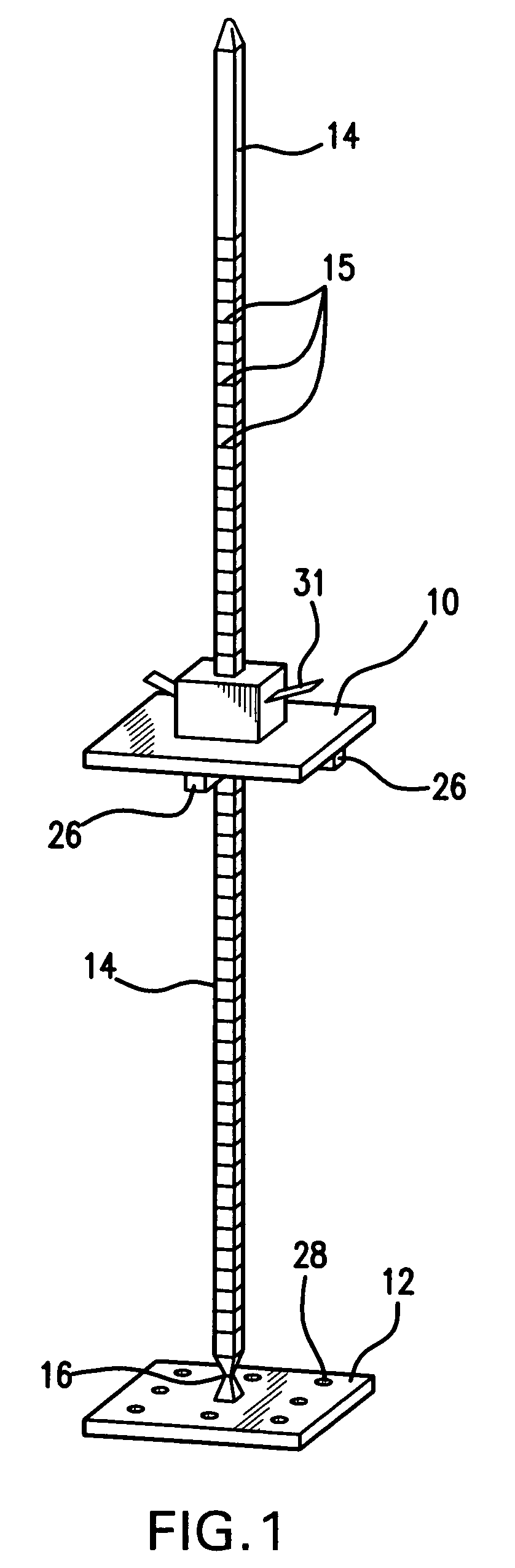 Tile alignment and leveling device and method for using the same