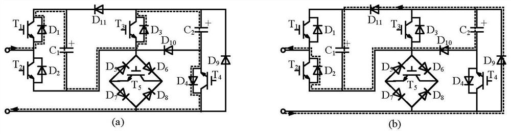 MMC sub-module with fault current blocking and self-voltage-sharing capabilities